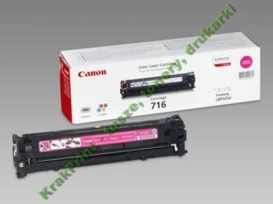 Toner Canon CRG716M do LBP-5050, MF-8030/8050 (1978B002) | 1 500 str. Magenta