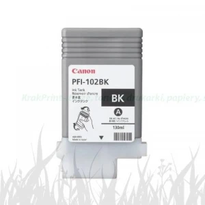 Tusz Canon do do IPF-500/600/605 | PFI-102BK | 130ml (CF0895B001AA) Black