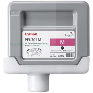 Tusz Canon Oryginał PFI-301M do IPF8000/9000 | 330ml (1488B001) Magenta