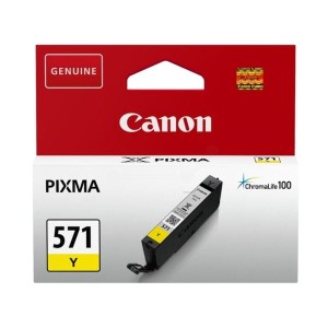 Tusz Canon CLI-571Y do Pixma MG-5750/6850/7750 | 7ml (0388C001) Yellow