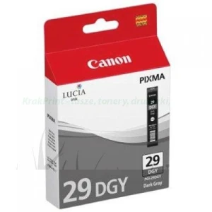 Tusz Canon Oryginał PGI-29DGY (4870B001) DarkGrey