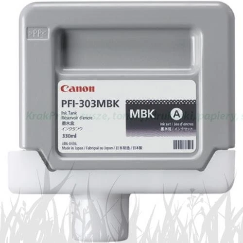 Tusz Canon Oryginał 2957B001 (PFI-303MBK) MatteBlack