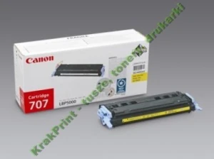Toner Canon CRG707Y do LBP-5000/5100 | 2 000 str. (9421A004AA) Yellow