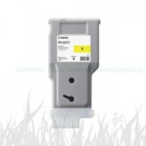 Tusz Canon do iPF670,780 | PFI-207Y | 300ml (8792B001AA) Yellow