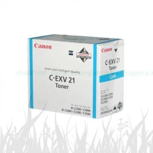Toner Canon CEXV21C do iR C-2280/2880/3380/3580 | 14 000 str. (0453B002AA) Cyan