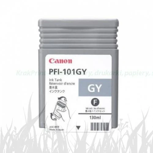 Tusz Canon PFI-101GY do iPF-5000 | 130ml (CF0892B001AA) Grey