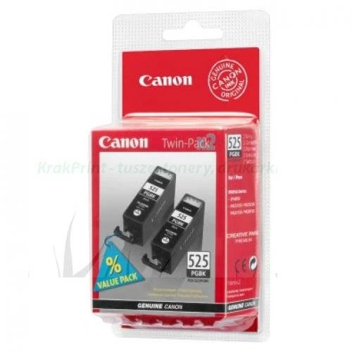 Zestaw dwółch tuszy Canon PGI525BK do iP-4850, MG-5150/5250 | 2 x 340 str. (4529B006/4529B010) Black