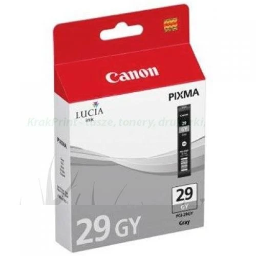 Tusz Canon Oryginał PGI-29GY (4871B001) Grey