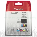 Tusz Canon Oryginał Zestaw 4 tuszy CLI-551CMYK (6509B008) Color(CMYBk)