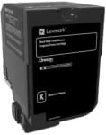 Toner Lexmark Oryginał 74C2HK0 Black