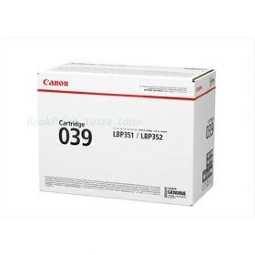 Toner Canon CRG-039  do LBP351/352 | 11000str. (0287C001) Black