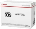 Toner Canon CRG-039  do LBP351/352 | 11000str. (0287C001) Black