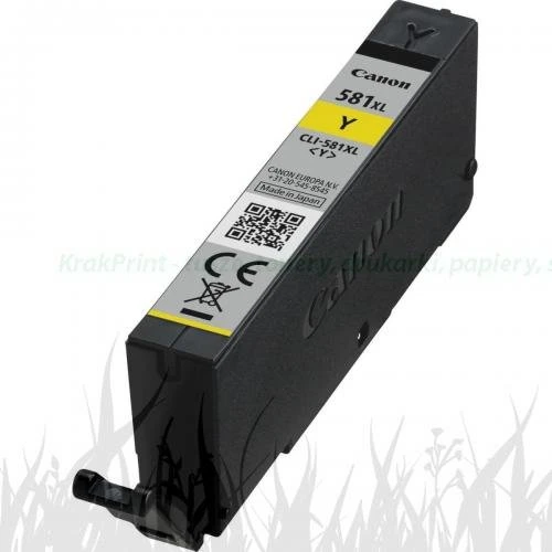 Tusz Canon Oryginał CLI-581XL Y (2051C001) Yellow