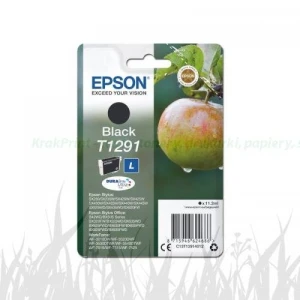 Tusz Epson T1291 do Stylus SX-230/235W/420W/425W/430W | 11,2ml (C13T12914010/C13T12914011/C13T12914012) Black