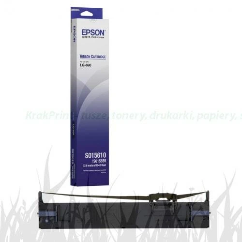 Epson Oryginał C13S015610 - Taśma Black