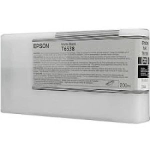 Tusz Epson Nr.T6538 do Stylus Pro 4900 | 200ml (C13T653800) MatteBlack