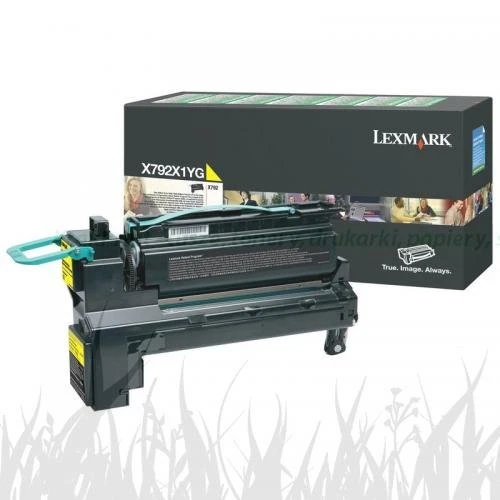 Toner Lexmark Oryginał C792X1YG Yellow