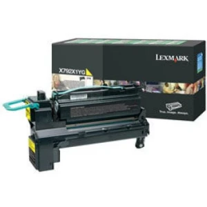 Kaseta z tonerem Lexmark do X792 | zwrotny | 20 000 str. (X792X1YG) Yellow