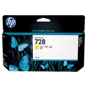 Tusz Hewlett-Packard Nr.728 DesignJet T730 | 130ml (F9J65A) Yellow