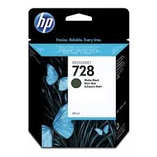 Tusz Hewlett-Packard Nr.728 DesignJet T730 | 69ml (F9J64A) MatteBlack