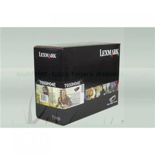 Toner Lexmark Oryginał T650H04E Black