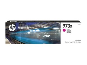 Tusz HP 973X do PageWide Pro 452DW/DWT, 477DW/DWT (F6T82AE) | 7 000 str. Magenta