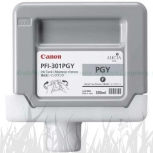 Tusz Canon Oryginał PFI-301PGY do IPF8000/9000 | 330ml (1496B001AA) PhotoGrey