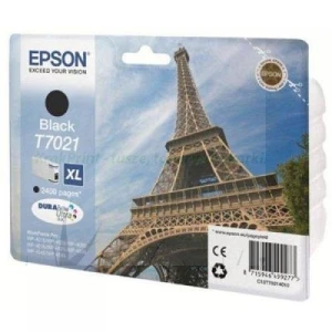 Tusz Epson T7021 do WP-4015DN/4095DN/4515DN/4525DNF | 45,2ml (C13T70214010) Black