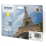 Tusz Epson T7024 do WP-4015DN/4095DN/4515DN/4525DNF | 21,3ml (C13T70244010) Yellow