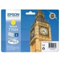 Tusz Epson T7034 do WP-4015/4025/4095/4515/4525/4535 | 800 str. (C13T70344010) Yellow