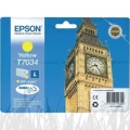 Tusz Epson T7034 do WP-4015/4025/4095/4515/4525/4535 | 800 str. (C13T70344010) Yellow