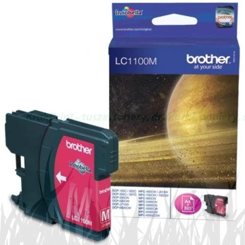 Brother Oryginał LC-1100M - Tusz Magenta