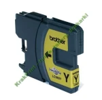 Tusz Brother DCP-165C | 300str. (LC-980Y) Yellow