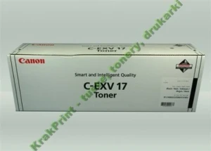 Canon Oryginał C-EXV17BK - Toner (0262B002) Black