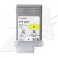 Tusz Canon do do IPF-500/600/605 | PFI-102Y | 130ml (CF0898B001AA) Yellow
