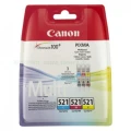 Tusz Canon CLI521 do iP-3600/4600, MP-540/620/630/980 | 3 x 9 ml (2934B007/2934B010) (CMY) Color