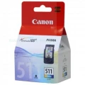 Tusz Canon do MP-240/260/270 CL-511 | 244str. (2972B001 / 2972B009) (CMY) Color
