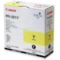 Tusz Canon Oryginał PFI-301Y do IPF8000/9000 | 330ml (1489B001) Yellow