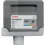 Tusz Canon Oryginał PFI-302PGY do IPF8100/9100 | 330ml (2218B001AA) PhotoGrey