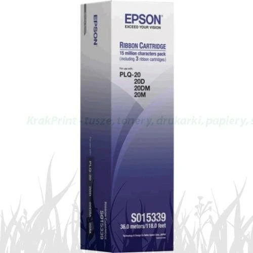 Epson Oryginał C13S015339 - Taśma Black