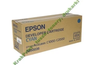 Toner Oryginał Epson  AcuLaser C1000 C2000 | 6tys. (C13S050036) Cyan