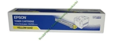 Epson Oryginał C13S050242 - Toner Yellow