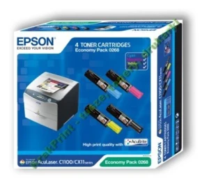 Epson Oryginał C13S050268 - Toner Color(CMYBk)