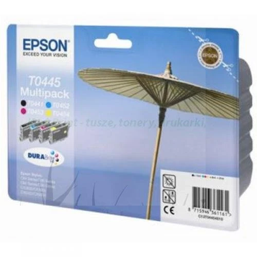 Tusz Epson Oryginał T0445 (C13T04454010) (CMYBk) Color