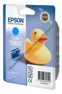 Tusz Epson T0552 do Stylus Photo R-240/245, RX-425/520 | 8ml (C13T05524010) Cyan