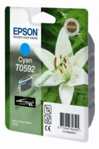 Tusz Epson do Stylus Photo R2400 | 13ml (C13T05924010) Cyan