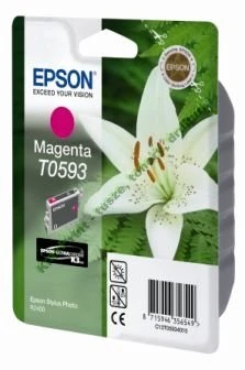 Tusz Epson do Stylus Photo R2400 | 13ml (C13T05934010) Magenta
