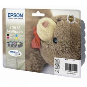 Tusz Epson Oryginał T0615 [miś] (C13T06154010) (CMYBk) Color
