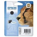 Tusz Epson T0711 do D-78/92/120, DX4000/4050/5000/5050 | 7,4ml [Gepard] (C13T07114010 / C13T07114012) Black