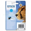 Tusz Epson T0712 do D-78/92/120, DX4000/4050/5000/5050 | 5,5ml (C13T07124010 / C13T07124012) Cyan